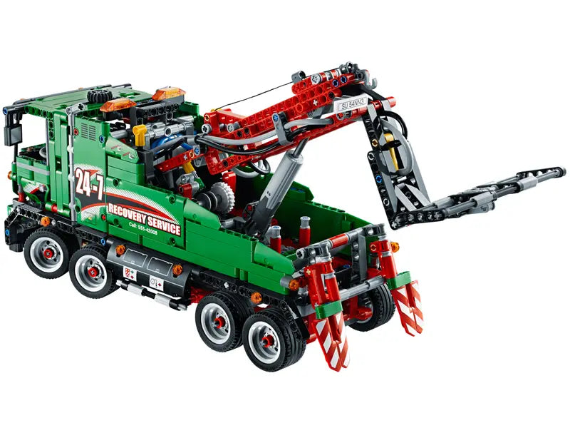 LEGO Technic 42008 Heavy Duty 2 in 1 Service Truck Rebuild into Truck and Crane