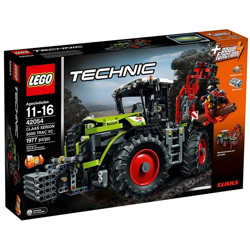 LEGO Technic 42054 CLAAS Xerion 5000 Trac VC 2 in 1 Industrial Farm Machine, New