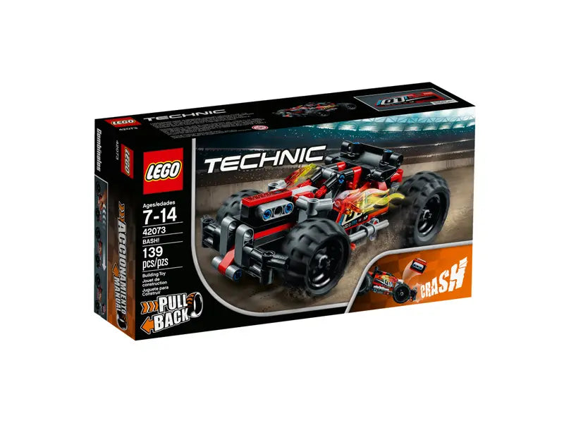 LEGO Technic 42073 High Speed BASH! Race Car Building Kit Retired - New, 139 Pcs