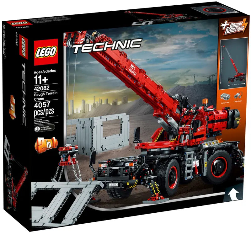 LEGO 42082 Technic Rough Terrain Crane Sealed New 4057 Pcs Building Kit Set