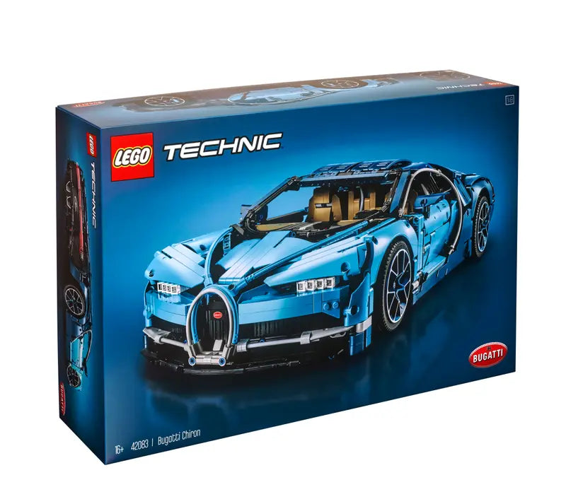 LEGO Technic 42083 Bugatti Chiron Race Car Building Kit and Engineering Toy, New