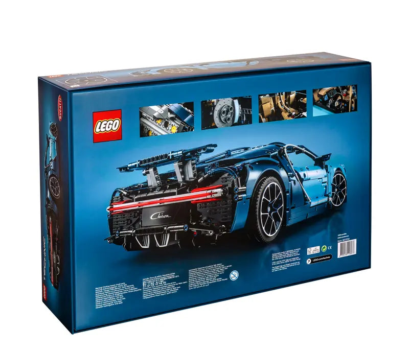 LEGO Technic 42083 Bugatti Chiron Race Car Building Kit and Engineering Toy, New