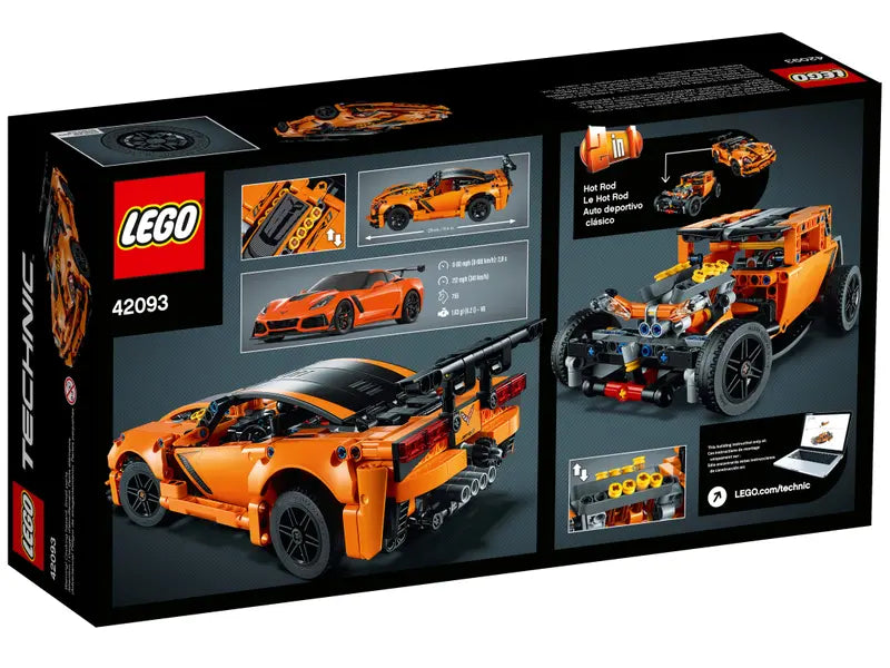 LEGO Technic Chevrolet Corvette ZR1 Collectible Car Building Kit 2 in 1, Retired