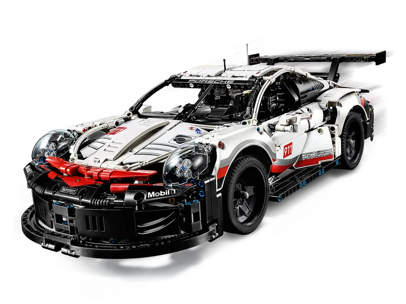 LEGO Technic 42096 Iconic Porsche 911 RSR Race Car Building Toy Retired 1580 Pcs