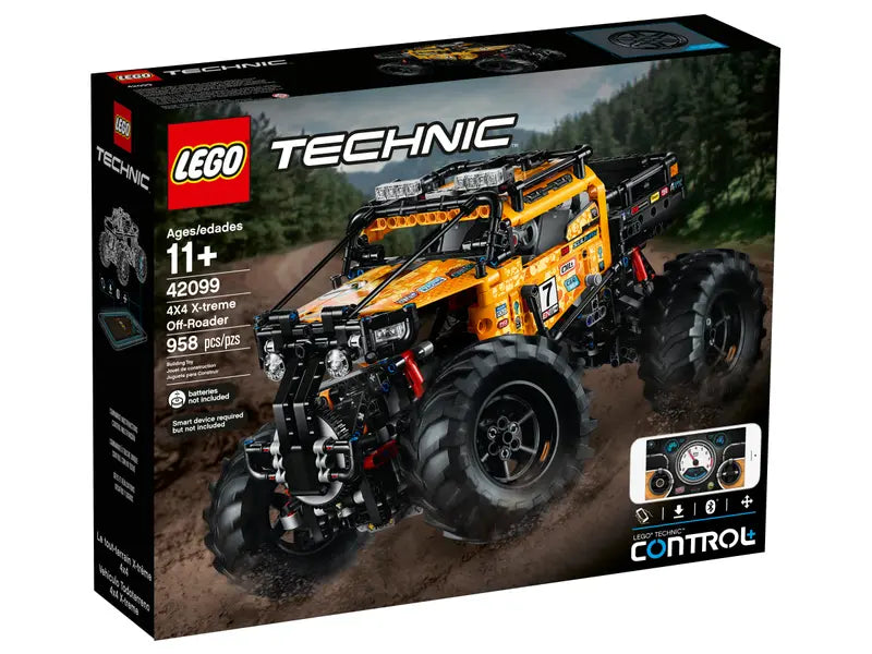 LEGO Technic 42099 X-treme 4X4 Off-Roader With Control+ App Building Kit 958 Pcs