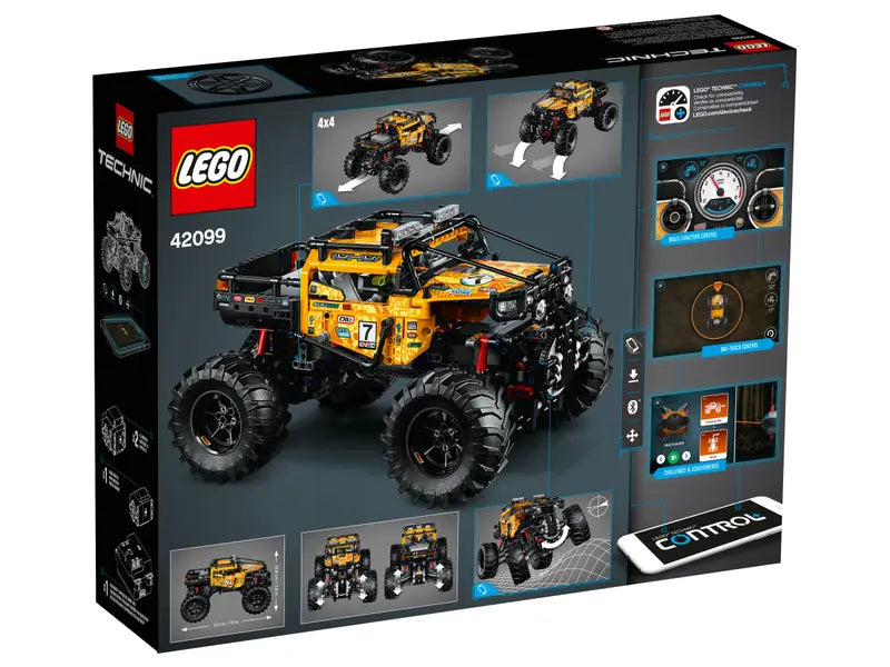 LEGO Technic 42099 X-treme 4X4 Off-Roader With Control+ App Building Kit 958 Pcs