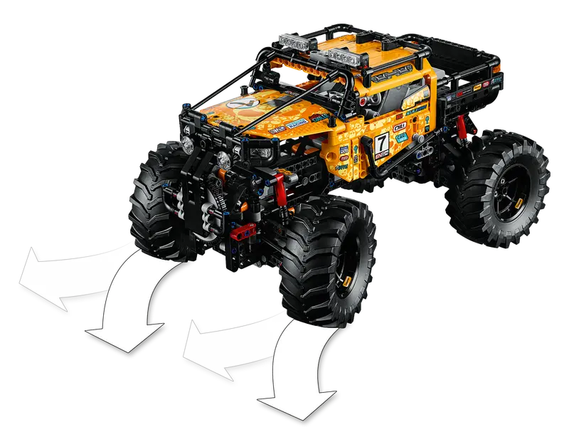 LEGO Technic 42099 X-treme 4X4 Off-Roader With Control+ App Building Kit 958 Pcs