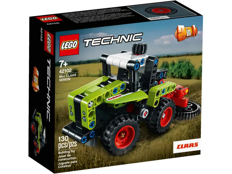 LEGO Technic 42102 Mini CLAAS XERION 2 in 1 Tractor and Harvester Building Toy