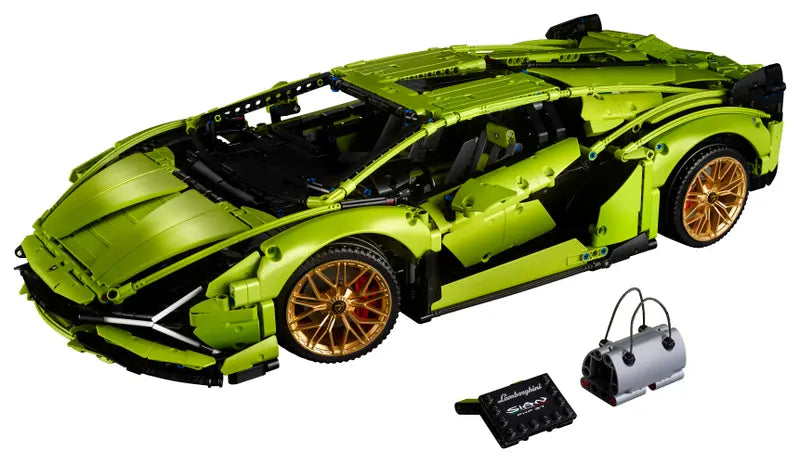 LEGO Technic 42115 Lamborghini Sián FKP 37 Classic Super Car Building Set - NISB
