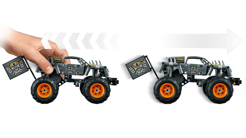 LEGO Technic 42119 Monster Jam Max-D Pull Back 2 in 1 Building Toy Retired - New
