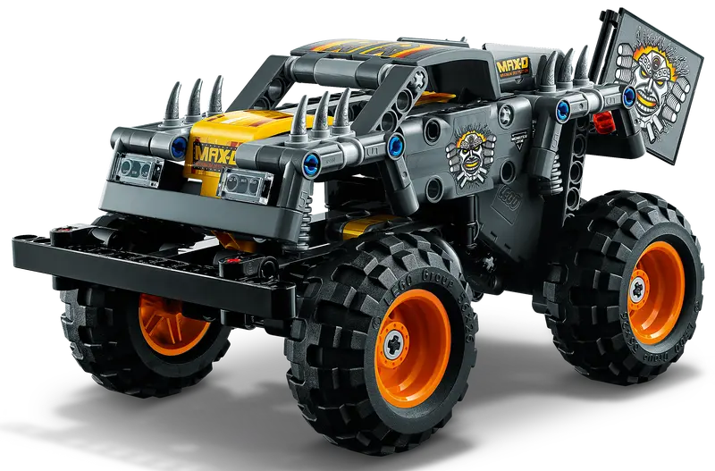 LEGO Technic 42119 Monster Jam Max-D Pull Back 2 in 1 Building Toy Retired - New