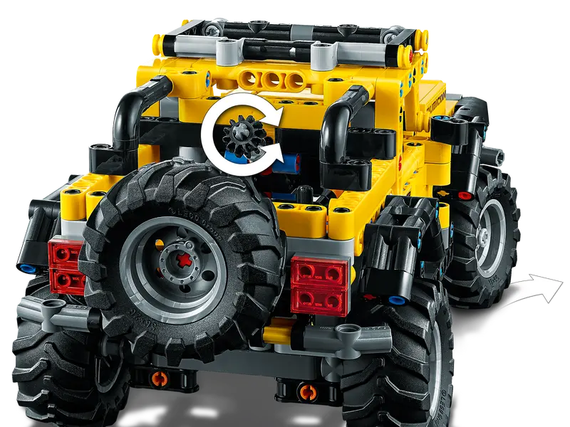 LEGO Technic 42122 Jeep Wrangler 4x4 Terrain Off Roader Building Kit New Retired