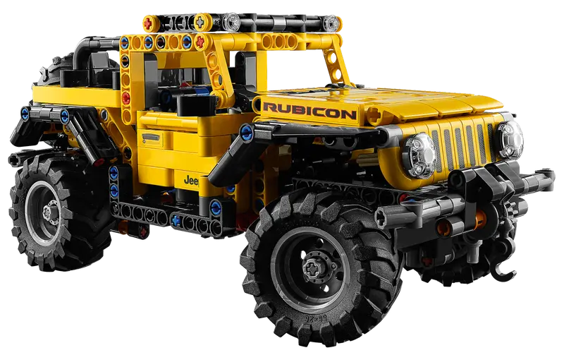 LEGO Technic 42122 Jeep Wrangler 4x4 Terrain Off Roader Building Kit New Retired