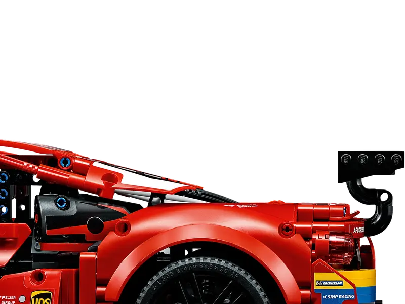 LEGO Technic 42125 Ferrari 488 GTE “AF Corse #51” Champion GT Series Sports Car