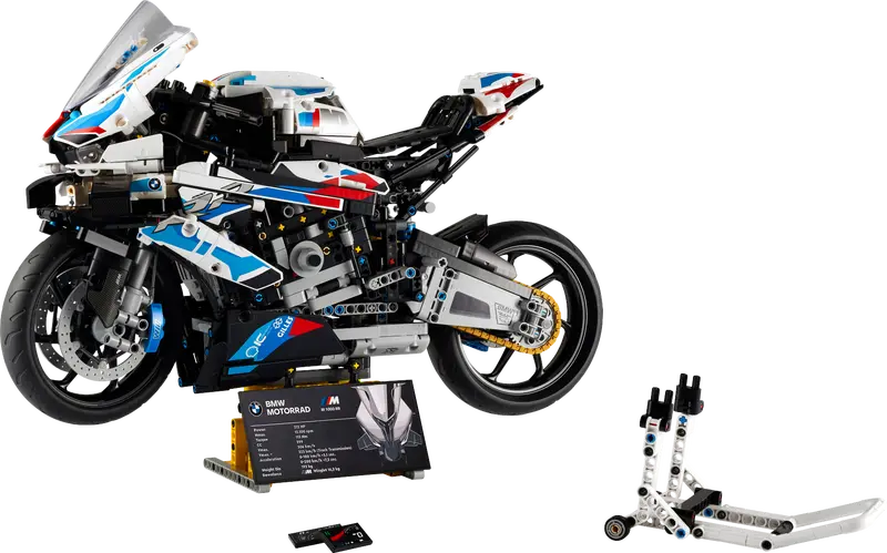 LEGO Technic 42130 BMW MotorRad 1000 RR Ultimate Motorcycle Model Kit New In Box