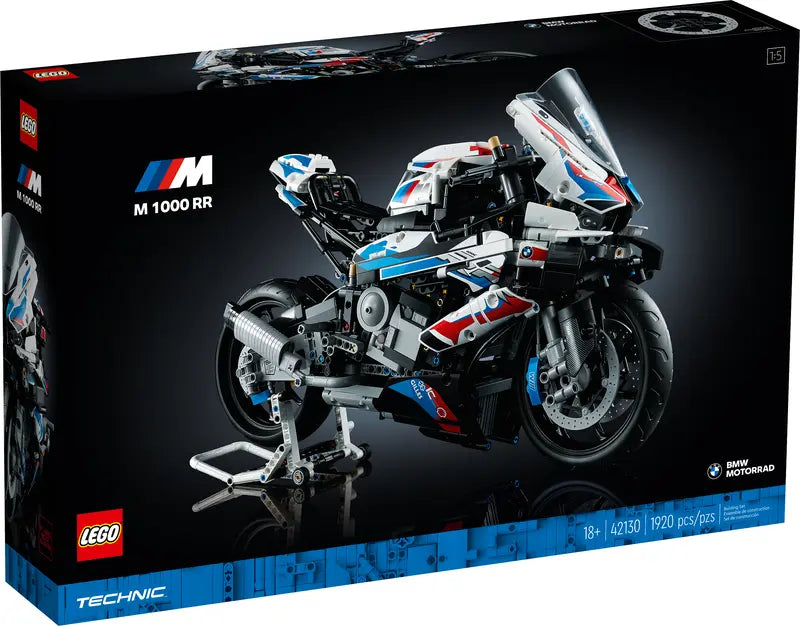 LEGO Technic 42130 BMW MotorRad 1000 RR Ultimate Motorcycle Model Kit New In Box