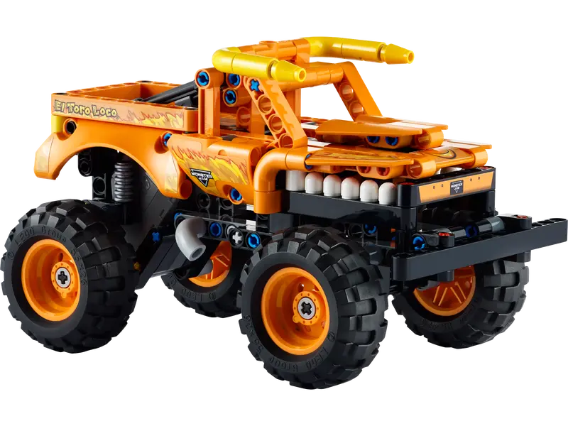 LEGO Technic 42135 Monster Jam El Toro Loco Pull Back 2-in-1 Action Building Toy