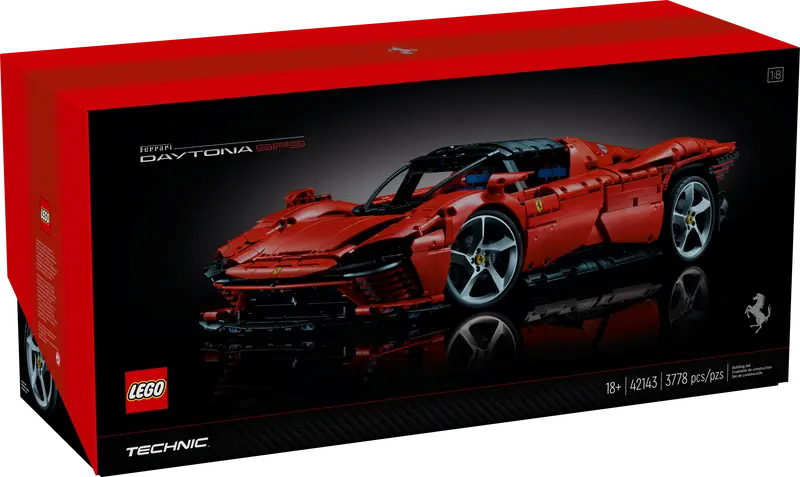 LEGO Technic 42143 Ferrari Daytona SP3 Advanced Collectible Model Building Kit
