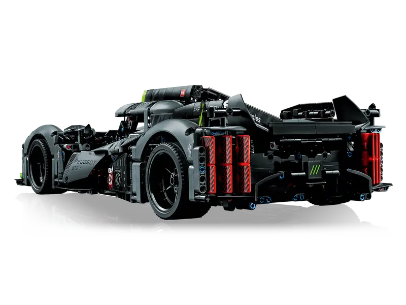 LEGO Technic 42156 Peugeot 9X8 24H Le Mans Hybrid Hypercar Building Toy 1775 Pcs