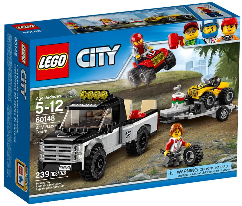 LEGO City fddfdf ATV Race Team Building Toy New in Box Vehicles Retired, 239 Pcs