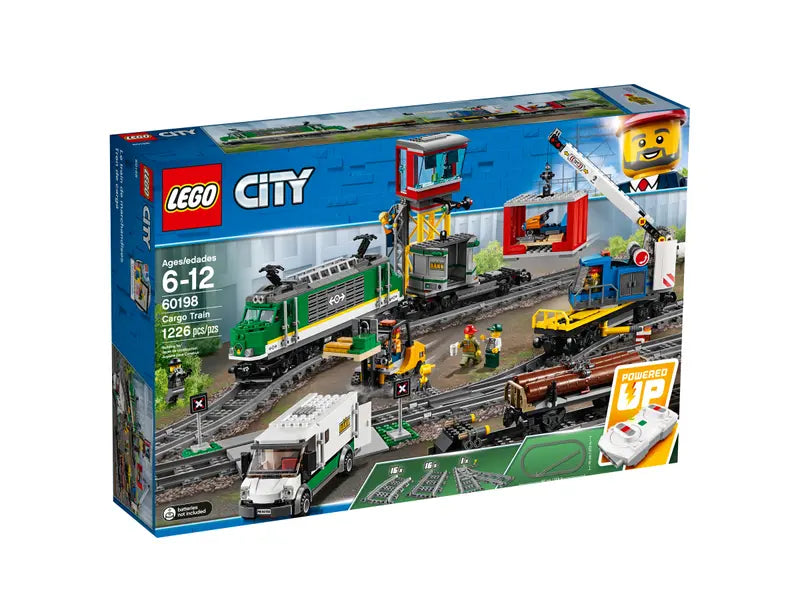 LEGO City 60198 Cargo Train Remote Control Building Set with Tracks New 1226 Pcs