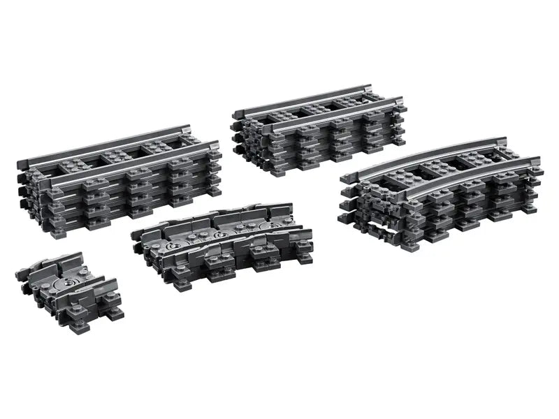 LEGO City 60205 Tracks Extension Accessory Set Building Toy for Kids 20 Pcs, New