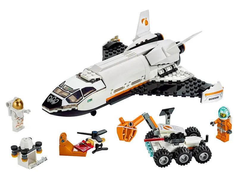 LEGO City Space Port 60226 Mars Research Shuttle Building Kit Retired, 273 Pcs