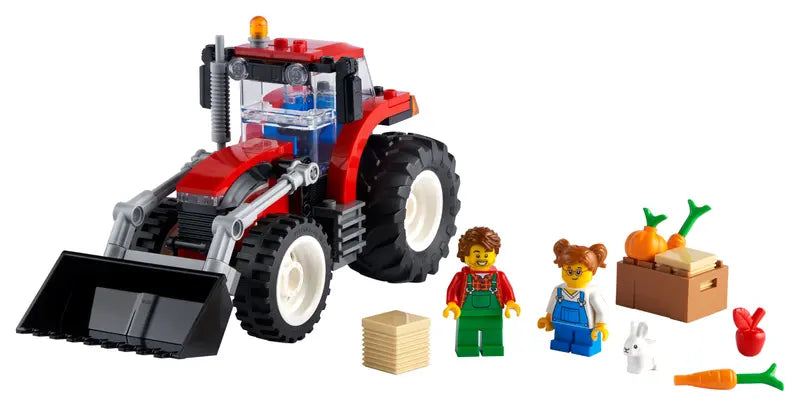 LEGO City 60287 Great Vehicle Iconic Red Tractor Building Toy 148 Pcs New in Box