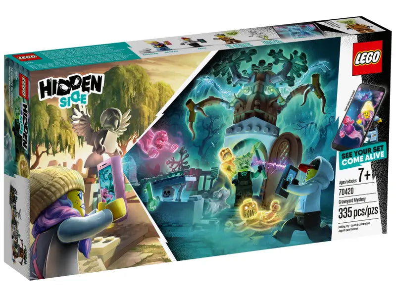 LEGO 70420 Hidden Side Graveyard Mystery Retired Set Sealed New in Box For 7+ Kids