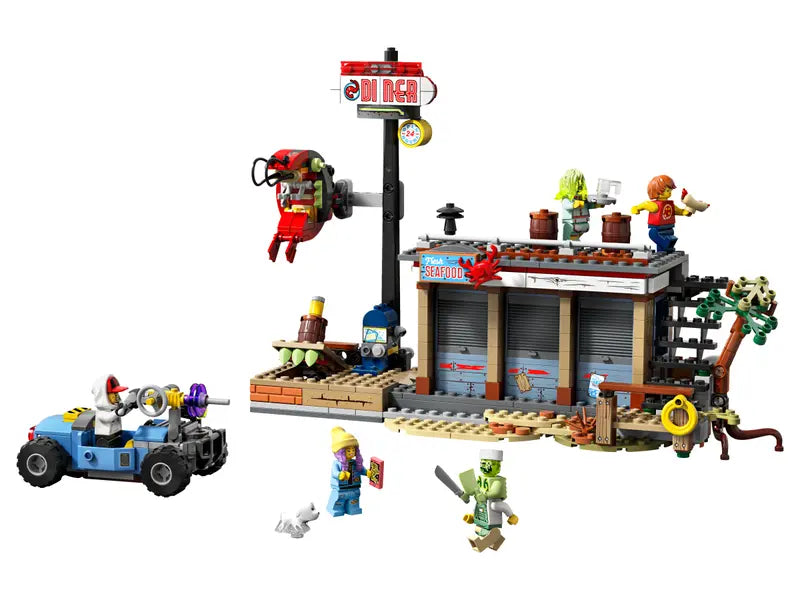 LEGO 70422 Hidden Side Shrimp Shack Attack New Sealed AR Ghost Minifigures Set