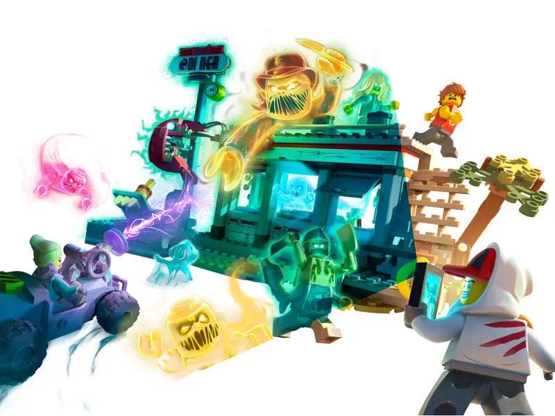 LEGO 70422 Hidden Side Shrimp Shack Attack New Sealed AR Ghost Minifigures Set