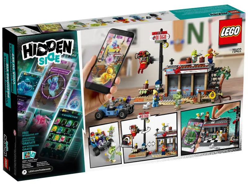 LEGO 70422 Hidden Side Shrimp Shack Attack New Sealed AR Ghost Minifigures Set