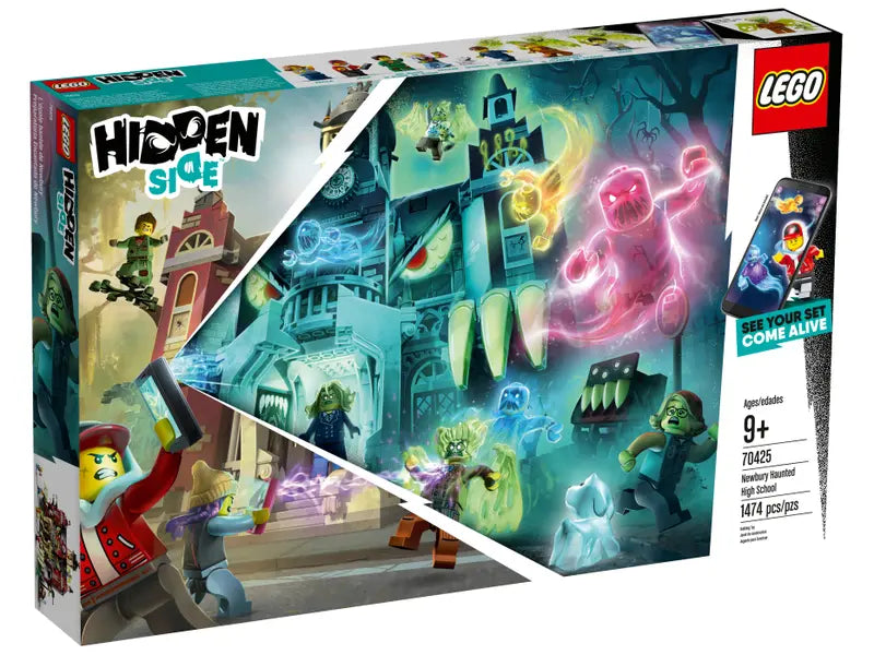 LEGO Hidden Side 70425 Newbury Haunted High School Building Kit Retired 1474 Pcs