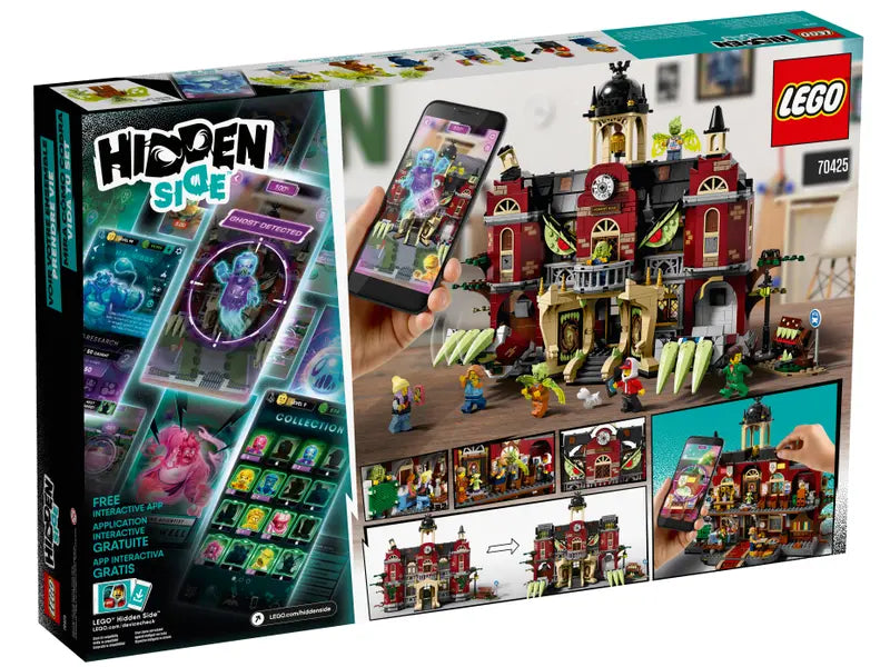LEGO Hidden Side 70425 Newbury Haunted High School Building Kit Retired 1474 Pcs