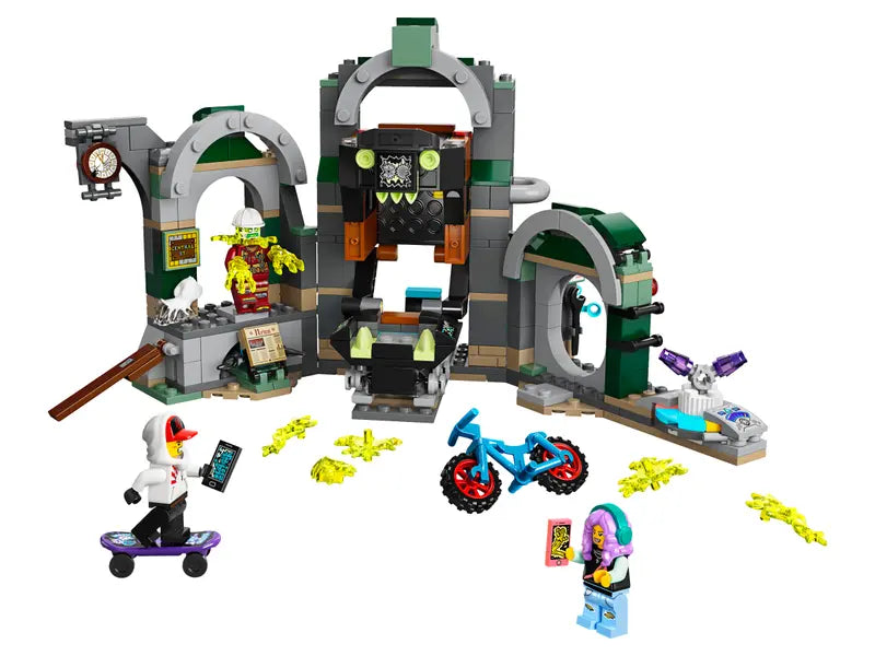 LEGO Hidden Side 70430 Newbury Subway Augmented Reality Building Toy, 348 Pcs