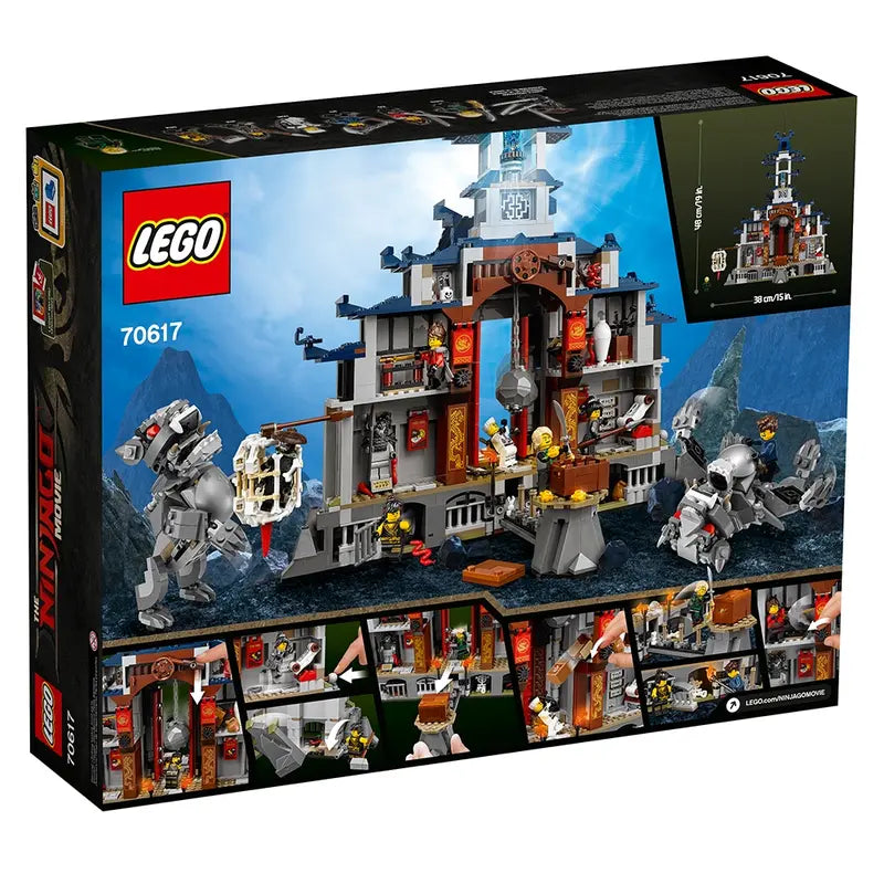LEGO The Ninjago Movie 70617 Temple of The Ultimate Ultimate Weapon New 1403 Pcs