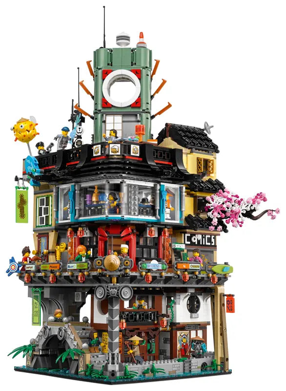 LEGO The Ninjago Movie 70620 Authentic & Detailed NINJAGO City Retired, 4867 Pcs