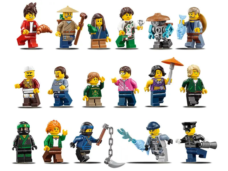 LEGO The Ninjago Movie 70620 Authentic & Detailed NINJAGO City Retired, 4867 Pcs