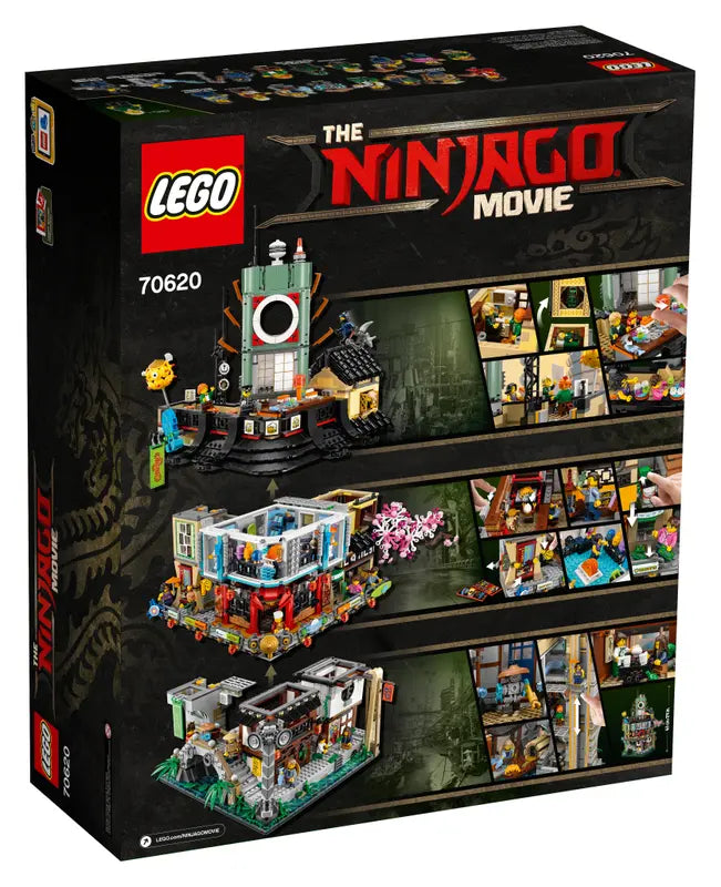 LEGO The Ninjago Movie 70620 Authentic & Detailed NINJAGO City Retired, 4867 Pcs