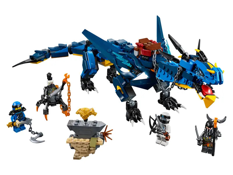 LEGO Ninjago 70652 Stormbringer The Lightning Dragon Toy, Masters of Spinjitzu