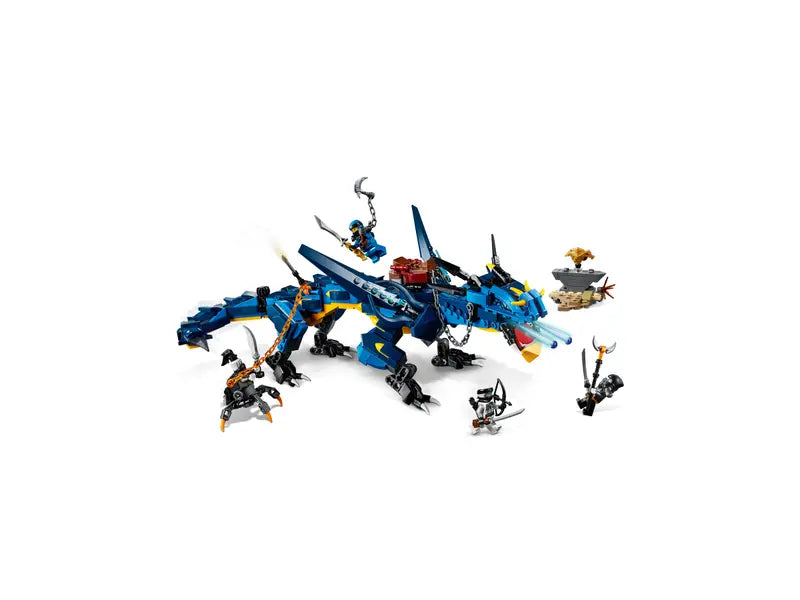 LEGO Ninjago 70652 Stormbringer The Lightning Dragon Toy, Masters of Spinjitzu