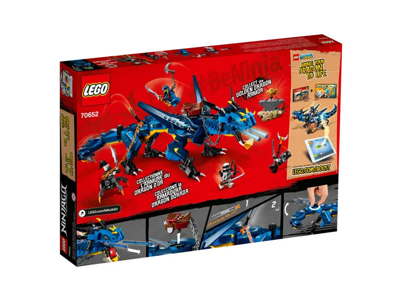 LEGO Ninjago 70652 Stormbringer The Lightning Dragon Toy, Masters of Spinjitzu