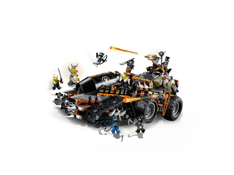 LEGO Ninjago 70654 Masters of Spinjitzu Dieselnaut Dragon Hunters Building Toy