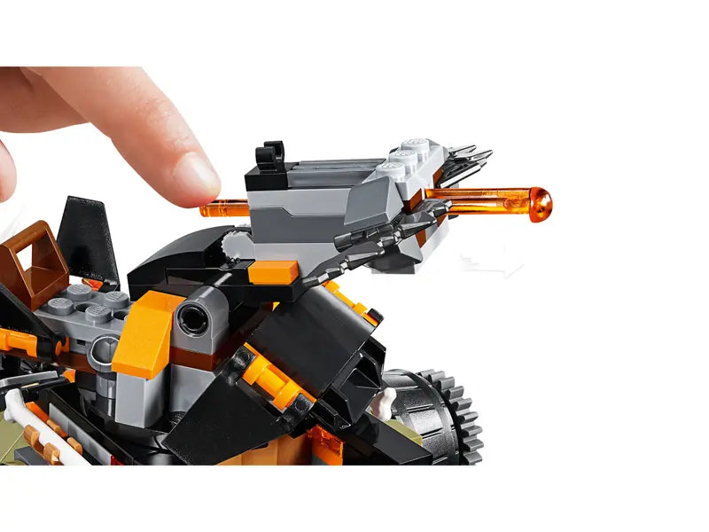 LEGO Ninjago 70654 Masters of Spinjitzu Dieselnaut Dragon Hunters Building Toy