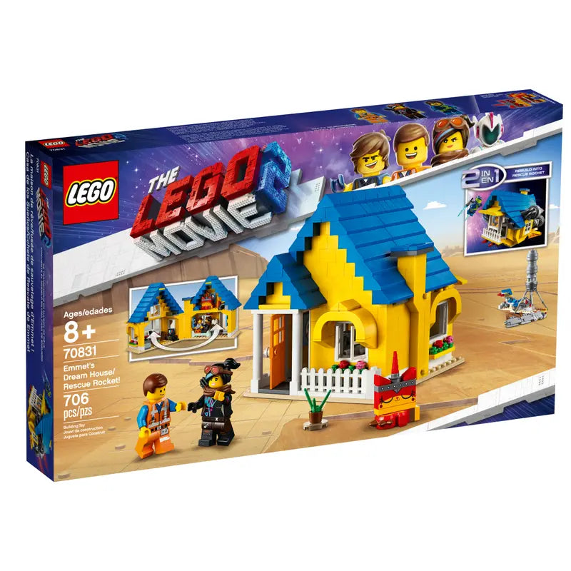 LEGO The LEGO Movie 2 70831 Emmet's Dream House/Rescue Rocket! 2 in 1, Retired