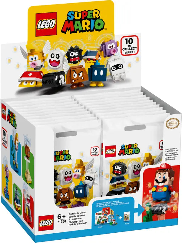 Lego Minifigures 71361 Super Mario Collectible Toy Character Packs, Building Kit