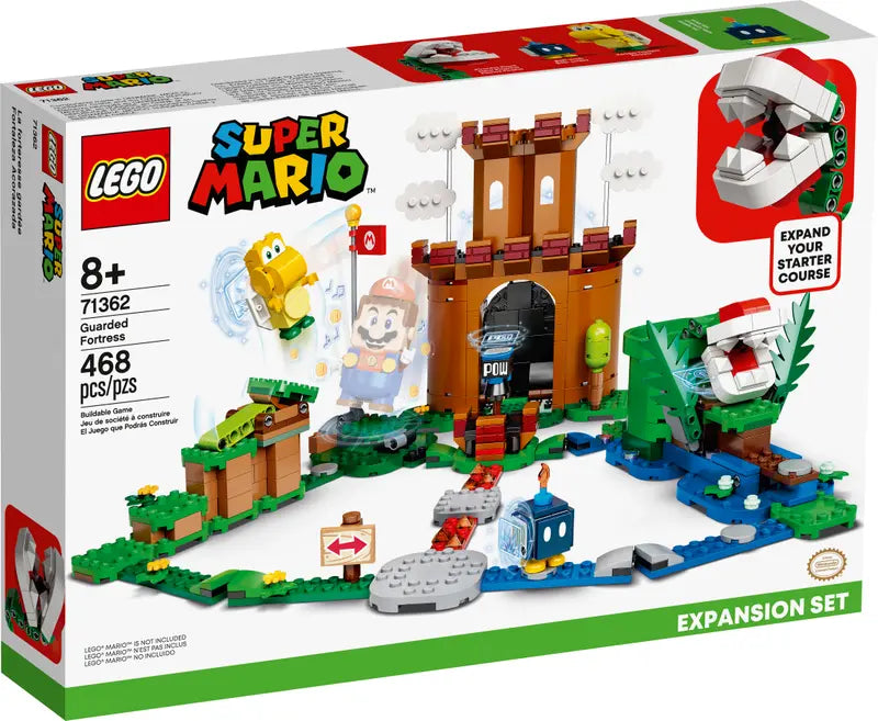 LEGO Super Mario 71362 Guarded Fortress Fun Packed Expansion Set, Buildable Game
