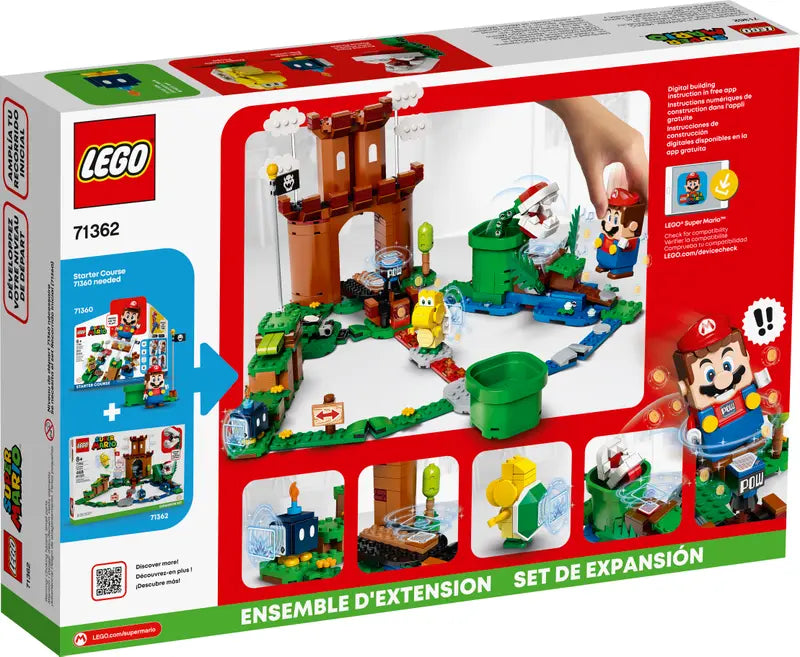 LEGO Super Mario 71362 Guarded Fortress Fun Packed Expansion Set, Buildable Game