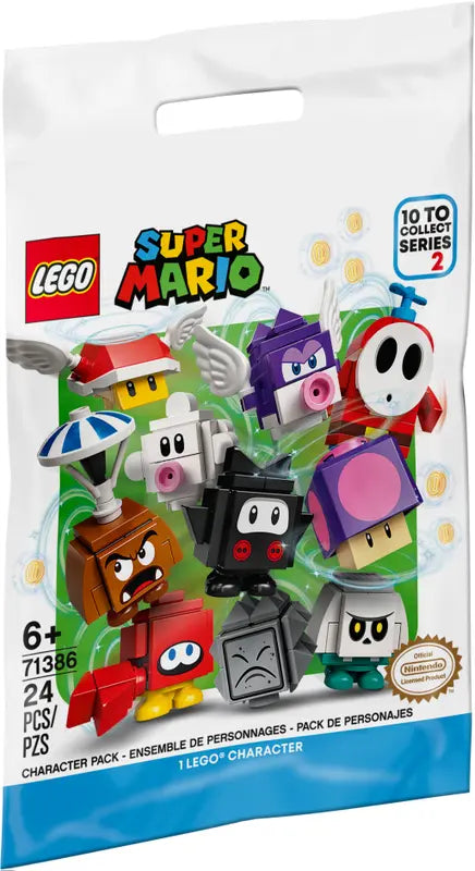 Lego Super Mario MiniFigures 71386 Character Pack Series - 2 Collectible Toys