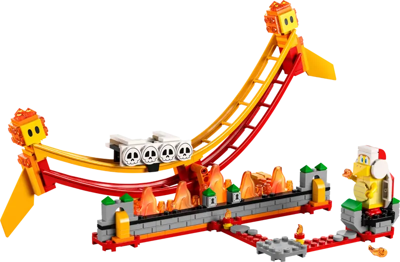LEGO Super Mario 71416 Collectible Lava Wave Ride Expansion Set, Buildable Game